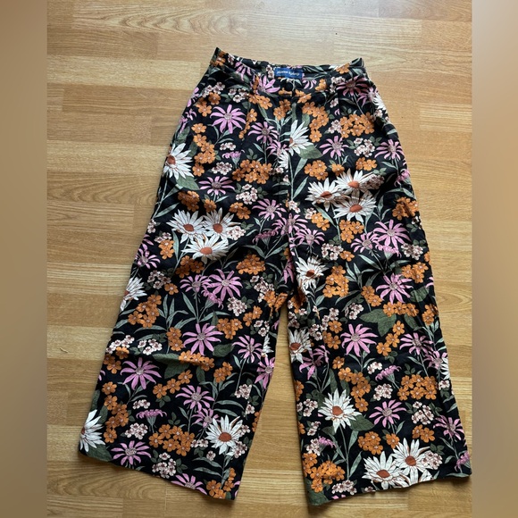 ModCloth x Princess Highway Hi-Ya Honey Wide Leg Pants Size 10 (AU) - Picture 1 of 2